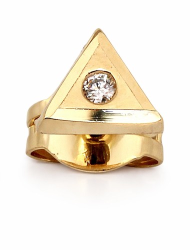 Herrenohrring gold 585 - herrenohrring,