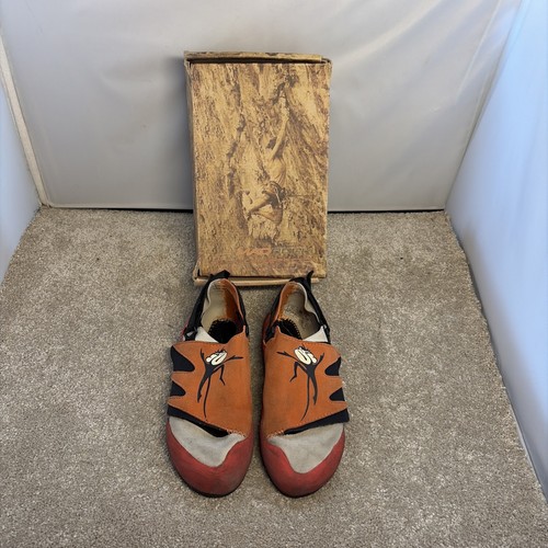 Mad kletterschuhe orange - kletterschuhe.,