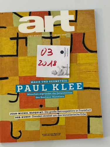 Art kunstmagazin einzelheft - kunstmagazin,