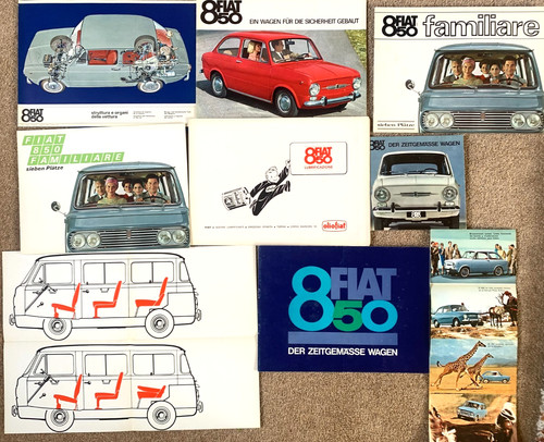 Fiat 850 spider limousine - fiat,