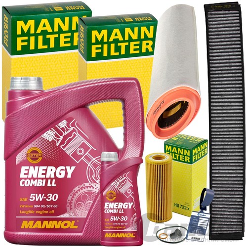 Mann filterset mannol 5w30 - filterset+mannol,
