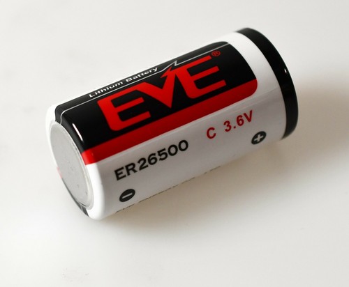 Eve er26500 lithium 6v - eve, 3,6v