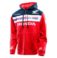 Neu Herren Honda HRC Motorcycling Jacke Sweatshirt Cycling Activewear S-3XL DE