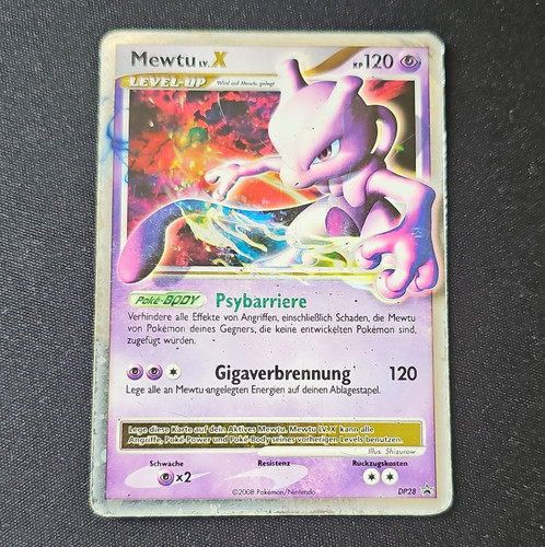 Pokémon tcg mewtu - pokémon,