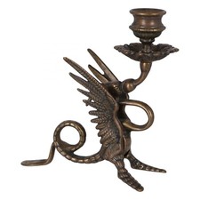 Antiker Messing Kerzenständer