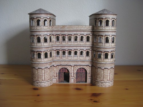 Porta nigra trier - 1:160, fertig