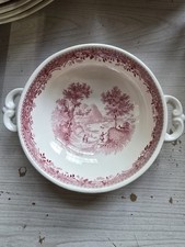 Suppenschüssel mit Henkeln Villeroy & Boch Burgenland rot Durchmesser ca. 13cm
