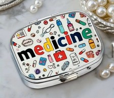 Pillendose Pillenbox Puderdose