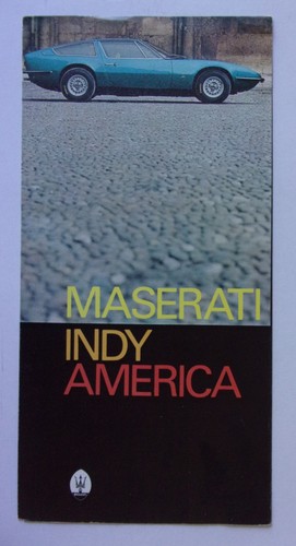 Maserati indy america orig - maserati,