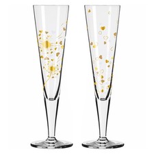 RITZENHOFF Champagnerglas-Set GOLDNACHT CHAMPUS DUETT F24 Inhalt 205 ml 2 Stück