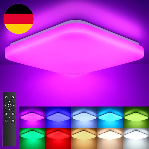 Led deckenleuchte dimmbar 24w - led,
