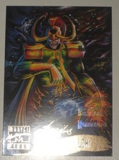 Marvel Masterpieces 1995 (SkyBox) Nr. 131 *LOKI* Autographed SUBSET