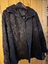 Echte Persianer Jacke schwarz