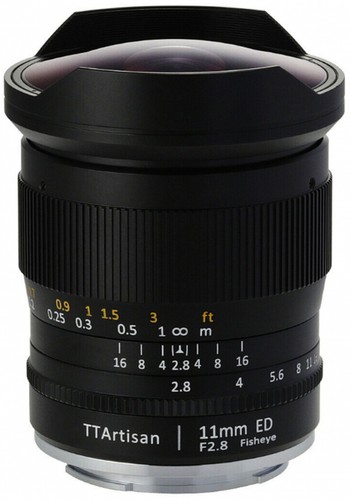 Ttartisan 11mm fisheye - ttartisan, f2,8