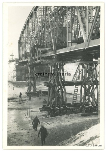 Orig foto brückenbau an - brückenbau,
