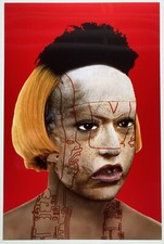 Orlan, Refiguration - Selfhybridation no 1, 1997, Fotografie, Cibachrome, sig.