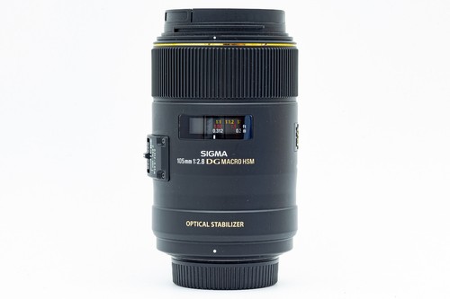 Sigma 105mm macro - f/2.8, lens