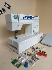 Nähmaschine Pfaff Stretch & Jeans 2 || Freiarm Flachbett Mit Zubehör und Koffer✅