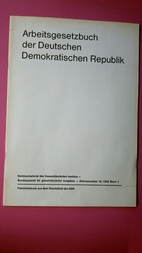 239056 arbeitsgesetzbuch der - 239056,