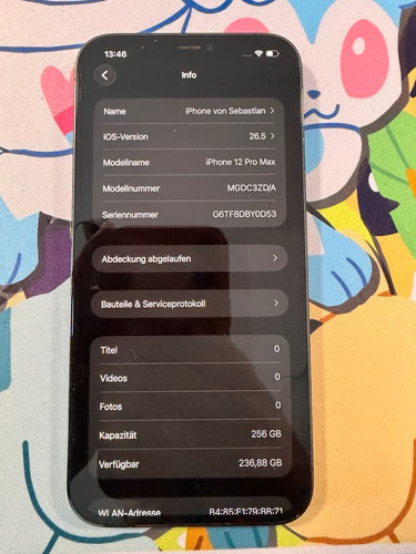Apple iphone pro max - 12,