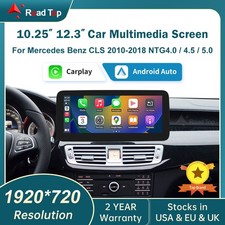 10.25/12.3 Wireless CarPlay Touchscreen Nachrüstung für Mercedes Benz CLS 2010-2018
