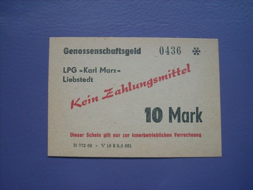 Ddr ersatzgeld der - ddr-ersatzgeld, in