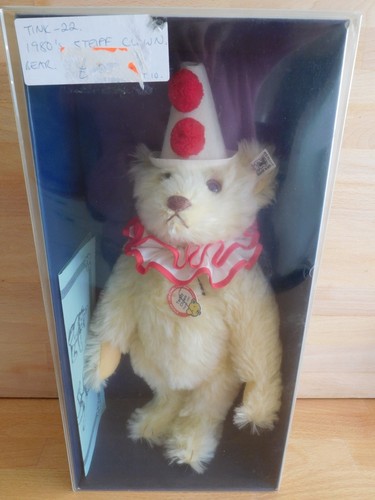 Steiff clown teddybär - clown,