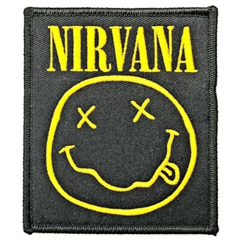 Nirvana patch happy - nirvana, face