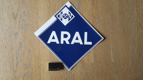 Aral aufkleber tanksäule - bv,