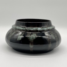 Antike Theodor Keerl Jugendstil Keramik Vase um 1900-1910 Signiert Laufglasur
