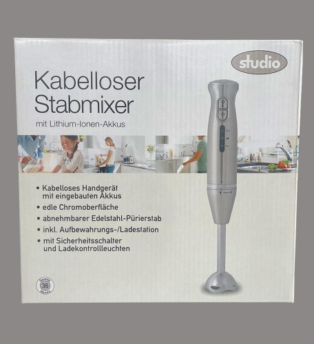 Kabelloser stabmixer - kabelloser,