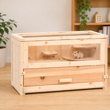 Hamsterkäfig Holz Tanne