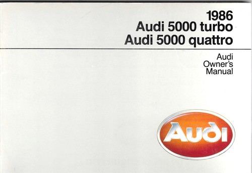 Audi 5000 turbo quattro - audi,