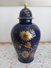 Lindner porzellan deckel vase - porzellan,