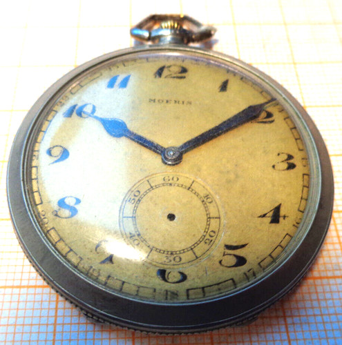 Antike metall taschenuhr - antike,