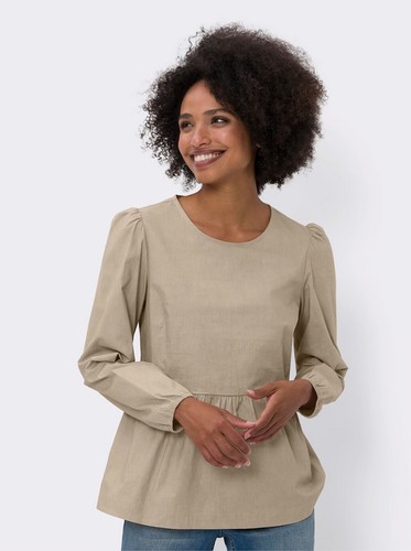 Bluse beige heine - heine, damen