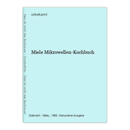 Miele mikrowellen kochbuch - miele, mikrowellen-kochbuch