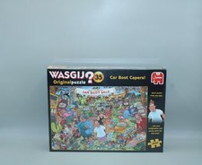 🧩NEU: Wasgij Originalpuzzle 35 Flohmarkt-Chaos! Jumbo Puzzle1000 Teile jigsaw🧩