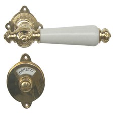 WC / Bad Türbeschlag Messing