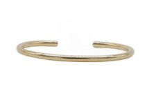 Stilvoller, runder Armreif, Messing 102283