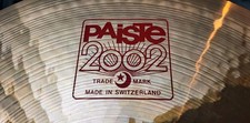 Paiste Crash Ride Becken | 20" | legendäre 2002 Serie | CuSn8 Bronze | gerettet