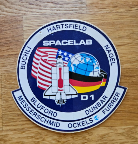 Spacelab aufkleber der - -,