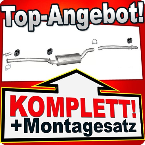 Auspuff für volvo - volvo, ii