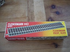9x FLEISCHMANN H0 Profigleis