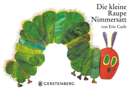 Die kleine raupe nimmersatt - raupe, |