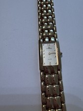 Dugena Damen Armbanduhr – vergoldet, Quarz, elegantes Design