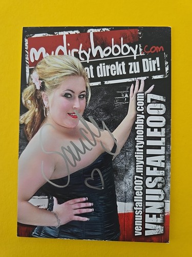 Venusfalle 007 autogramm - venusfalle,