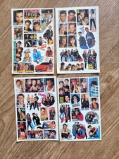 4x BRAVO Stickerbögen Stickerbogen Sticker  80er 90er Aufkleber