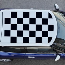 Dachaufkleber Zielflagge B85