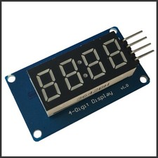 TM1637 4 Bit Digital Segment Anzeige Modul 4 Ziffern LED Display für Arduino